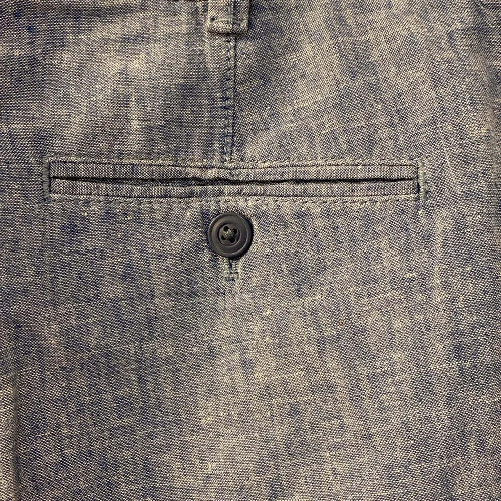 Express Men’s Blue Linen Shorts